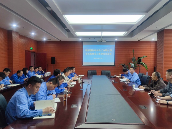 6月7日，陜西渭河彬州化工有限公司組織召開安全生產(chǎn)三級(jí)標(biāo)準(zhǔn)化自評(píng)會(huì).jpg